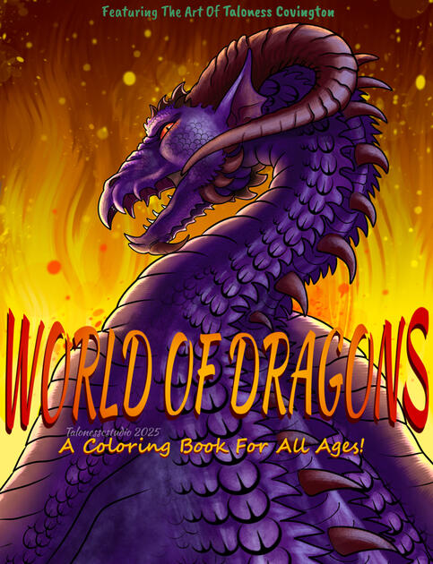 Coloring book cover Coloring book cover