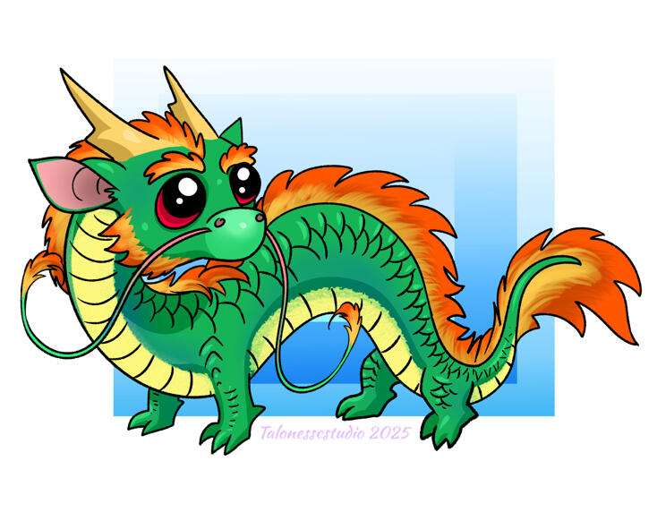 Baby chinese dragon